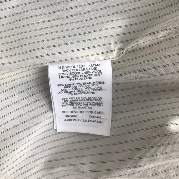 Black J.Crew Regent Blazer - Picture 3 of 4